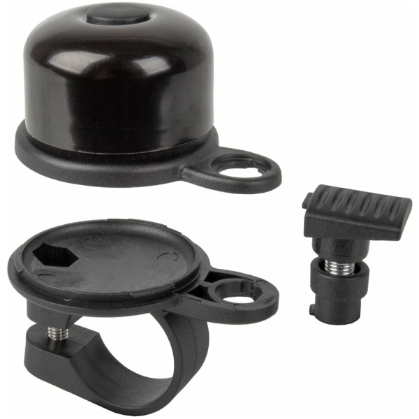 Airbell bel voor AirTag 31,8mm (AirTag niet meegeleverd) Zwart - Afbeelding 2