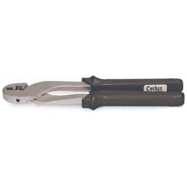 Cyclus Kettingponstang v/brede ketting 720340 Zilver|Zwart - Afbeelding 2