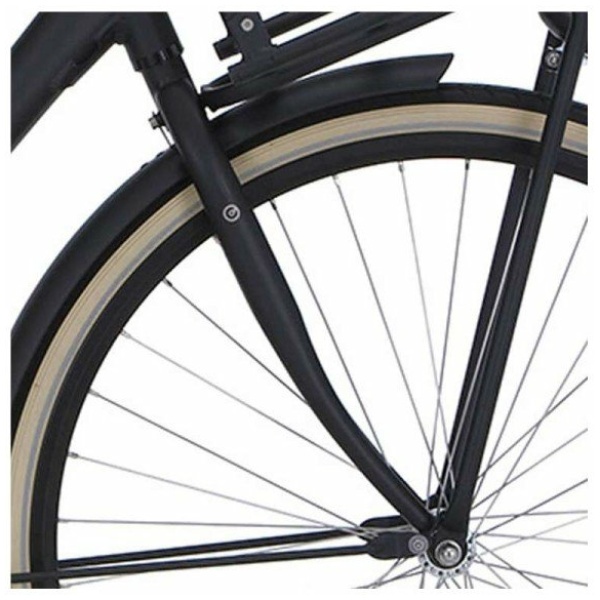 Cortina U4 Transport Voorvork 28 Inch 1 1/8 - Mat Zwart