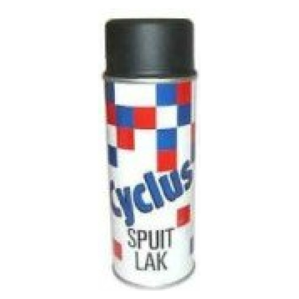 Cyclus spuitlak 400cc zw mat Zwart Matt