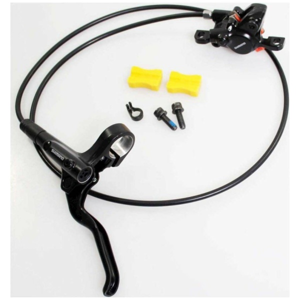 Shimano Altus MT201 Schijfremset Voor Links - ZWART - Afbeelding 2