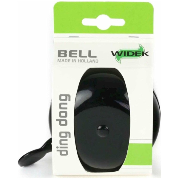 Widek fietsbel Ding Dong 80mm Black