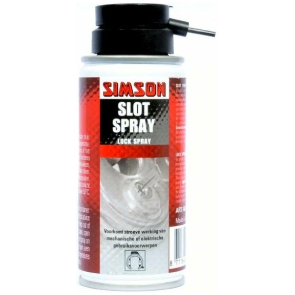 Simson Slot spray 100 ml Zwart