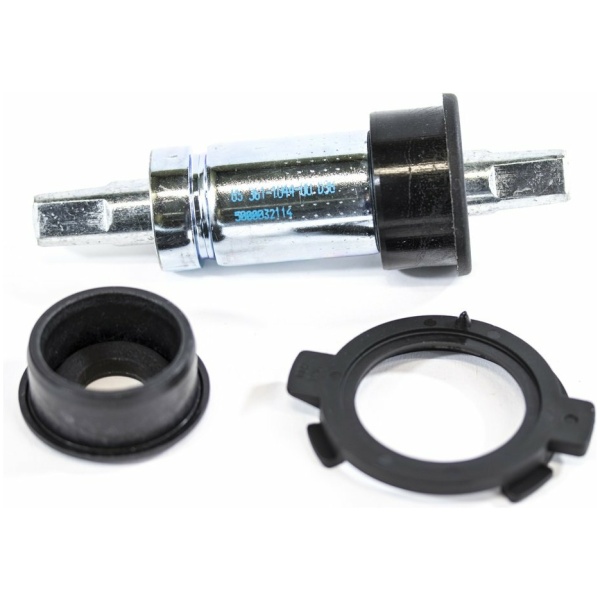 Gazelle Trapas Set 128mm/38mm Inslag - Zwart (BAJONET)