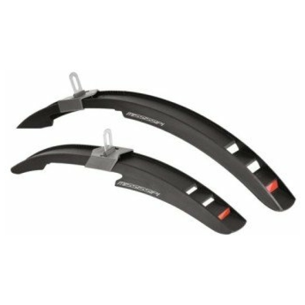 Polisport Fiets Spatbordset Missisipi 24 Inch/26 Inch Zwart