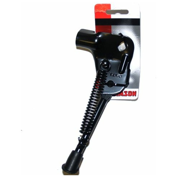Simson Fietsstandaard As-montage 12 Inch Zwart Zilver - Afbeelding 2