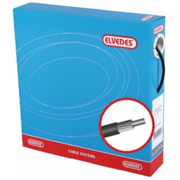 Elvedes Buitenkabel VERSNELLING SIS 5mm 5 mm, PER METER Zwart