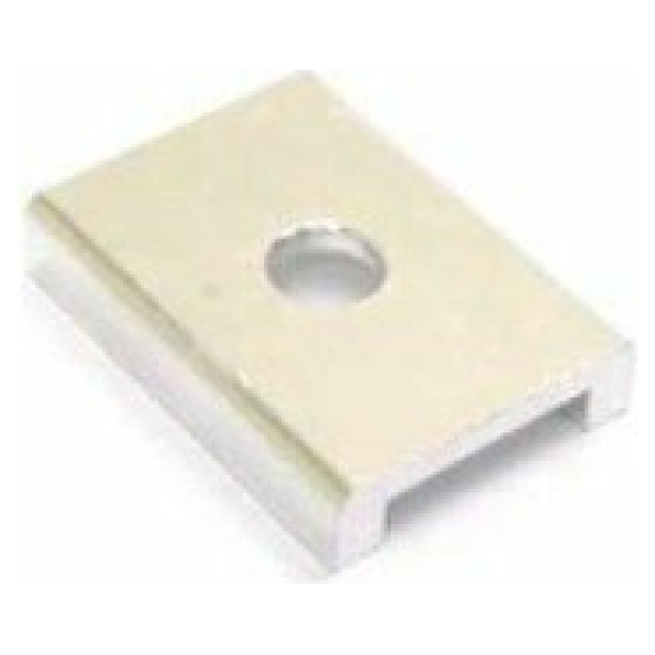 Gazelle adapter plaat Powerclick standaard Chroom