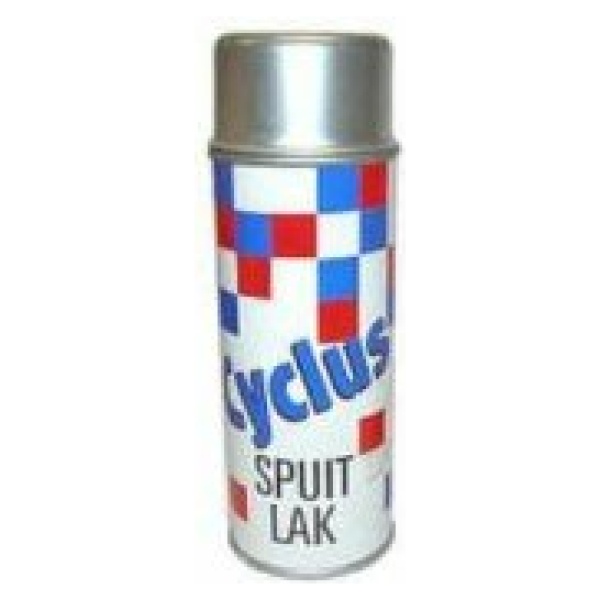 Cyclus spuitlak 400cc Zilver