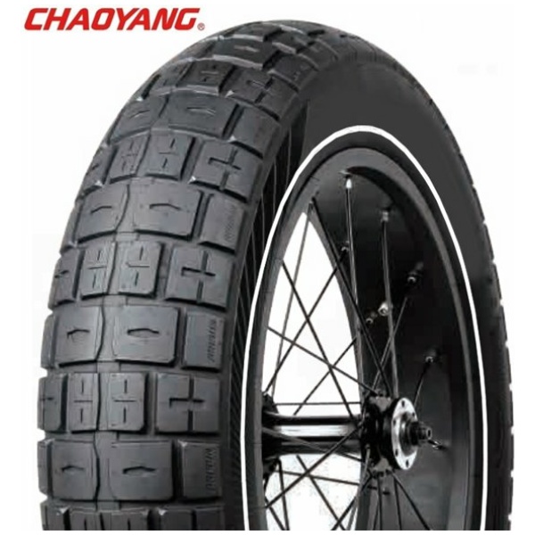 Chaoyang Fat Bike Buitenband 20x4.00 (100-406) Easy Transport Cargotyre Zwart Reflex