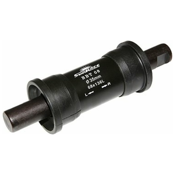 Sunrace bracketas k.lager/voor spie 136/35mm Zwart