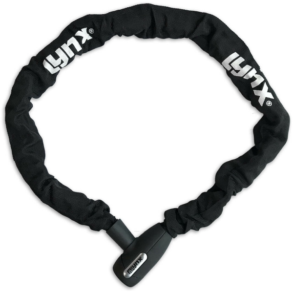 Lynx Cityline XL 120, 10mmX120cm kettingslot, zwart