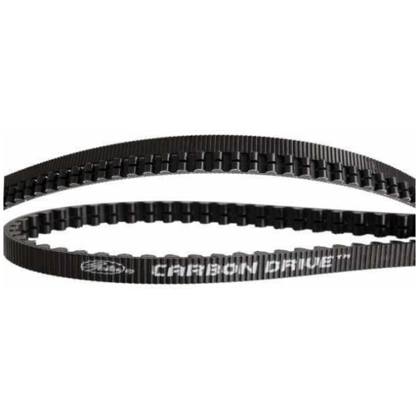 Gates Belt CDX tandriem Carbon Drive 122T zwart