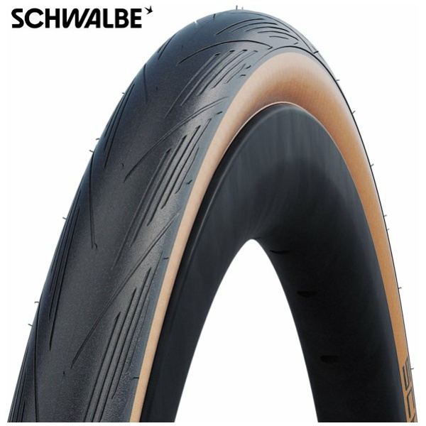 Schwalbe btb Lugano II 700 x 25 cl-sk Zwart/Classic