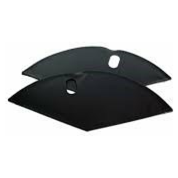 Unbranded Jasbeschermer 24 lakdoek Mat Zwart