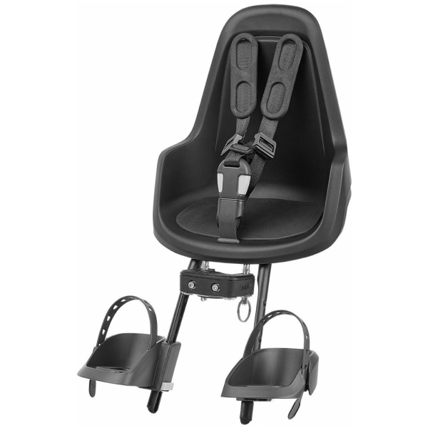 Bobike One Mini Fietsstoeltje Urban Zwart Urban Black - Afbeelding 2