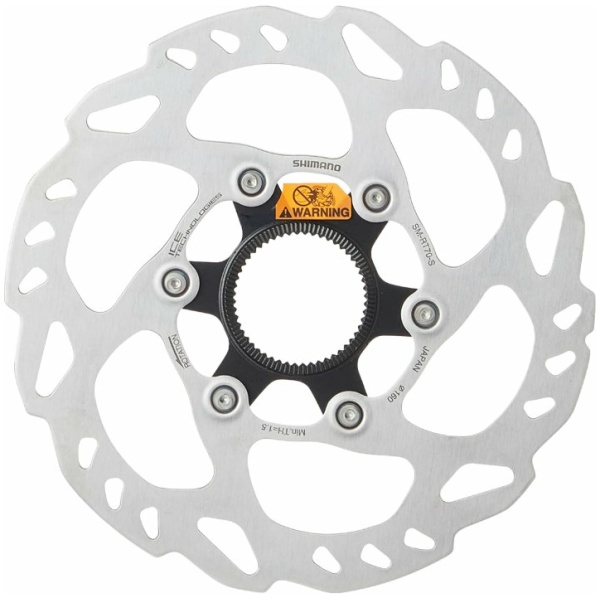 Shimano SM-RT70 Remschijf Ø160mm Lock-Ring - Zilver