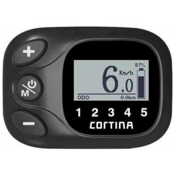 Bafang C15 E-Bike Display Cortina 850mm - Zwart UART