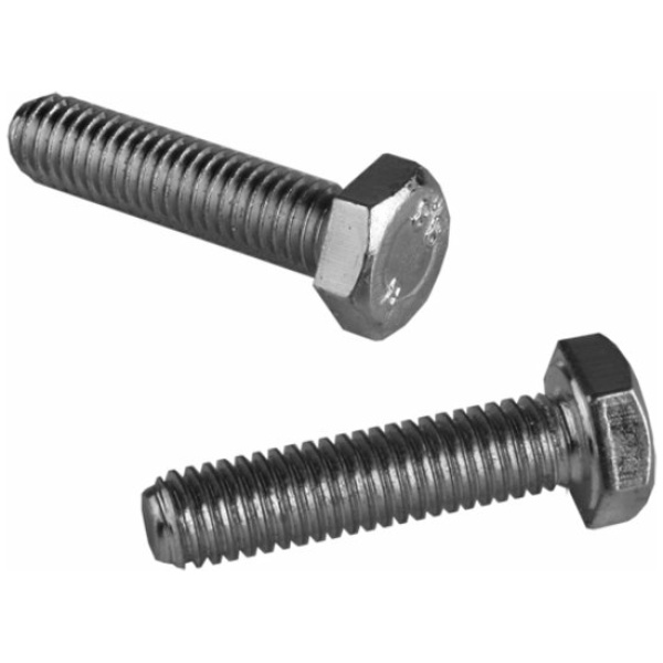 Bofix Bout zeskante kop M6x25 per stuk Zilver