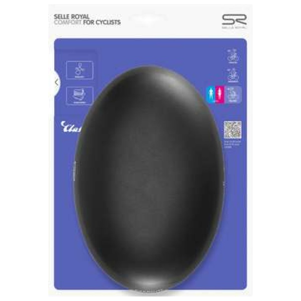 Selle Royal Fietszadel 8244 G Rok gel Zwart - Afbeelding 3
