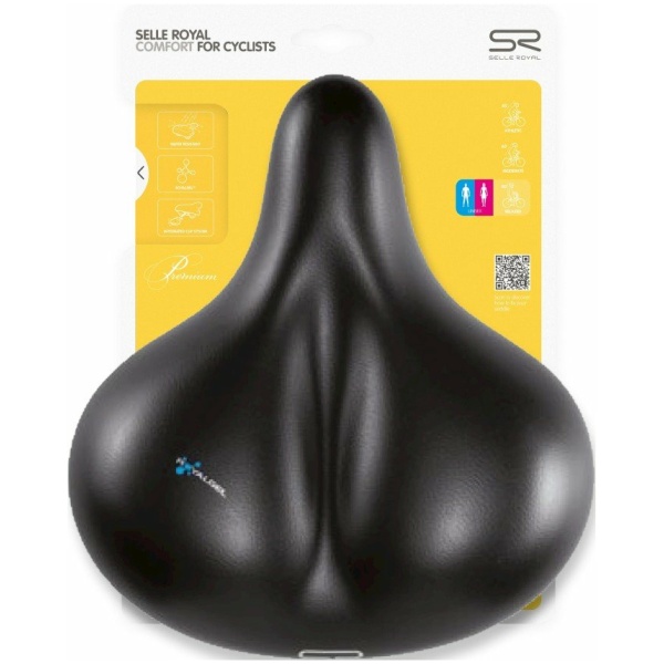 Selle Royal Fietszadel 5112 Manhattan Gel Zwart