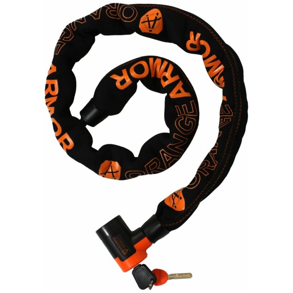 Thor Armor Orange Armor - Thor - Kettingslot - Fietslot - ART2 - 120cm - Zwart/Oranje - Afbeelding 2