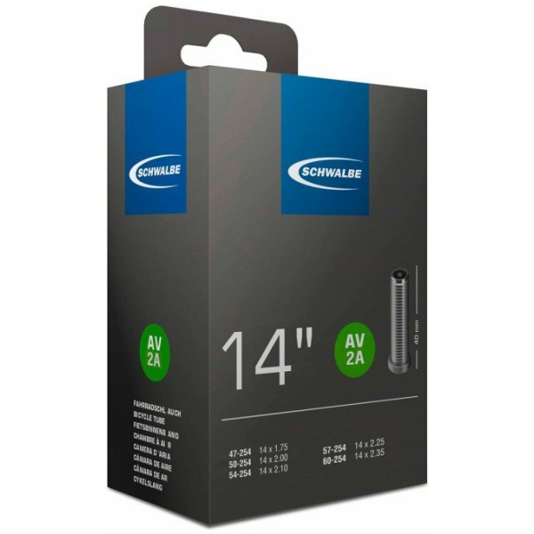 Schwalbe bnb AV2A 14 x 1.75 - 2.35 av 40mm Zwart - Afbeelding 5