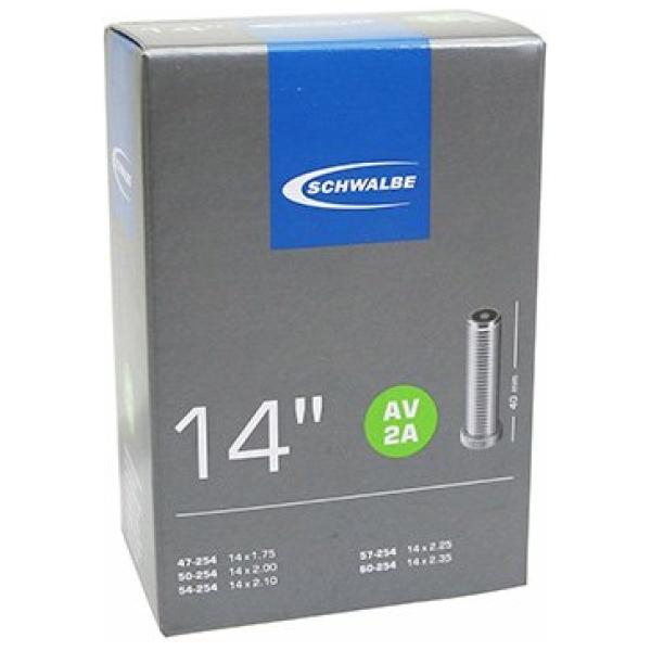 Schwalbe bnb AV2A 14 x 1.75 - 2.35 av 40mm Zwart - Afbeelding 4