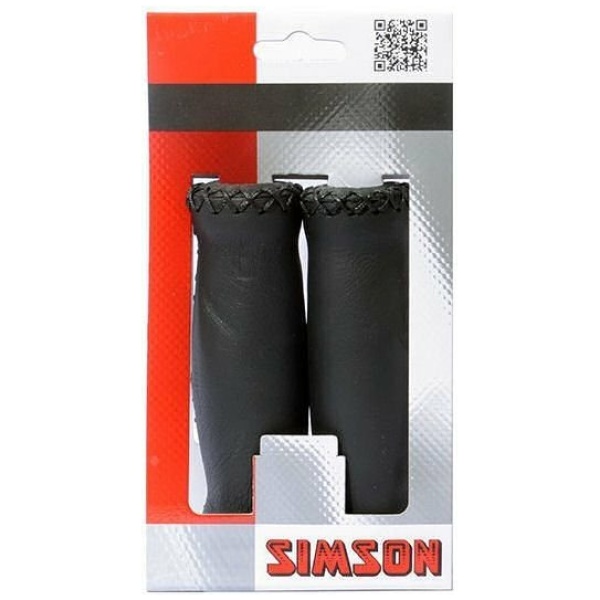 Simson Handvatten Leder - Zwart - Afbeelding 2
