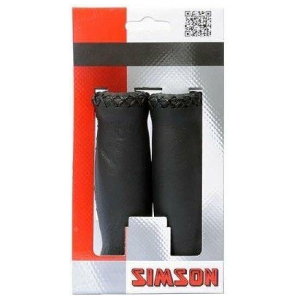 Simson Handvatten Leder - Zwart - Afbeelding 3