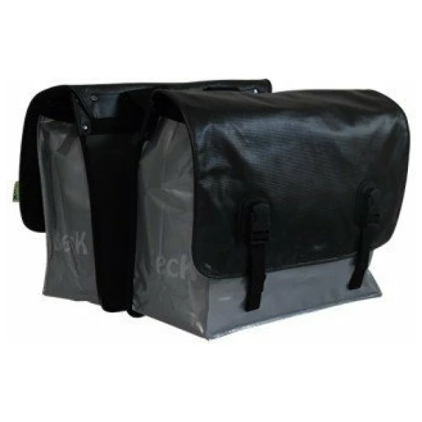 Beck Dubbele Fietstas Classic 46L - Grijs/Zwart