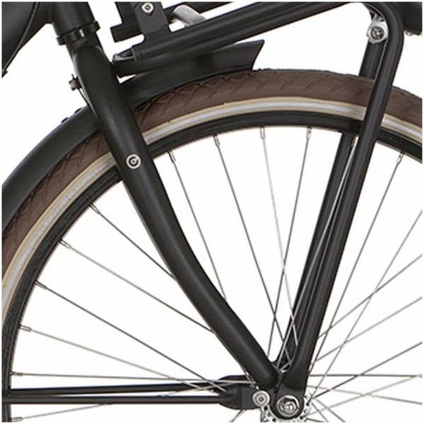 Cortina Voorvork 26 Inch Meisjes U4 Mini - Jet Zwart Mat