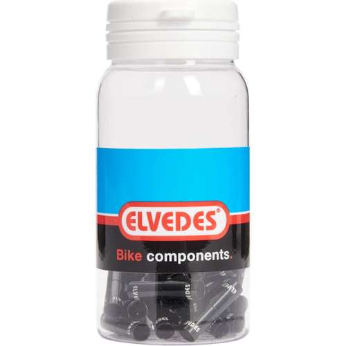 Elvedes Verlengnippels 5,0mm Aluminium Zwart - Afbeelding 3
