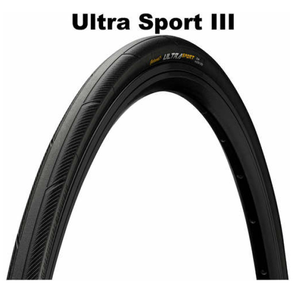 Continental Ultra Sport III Band 23-622 - Zwart