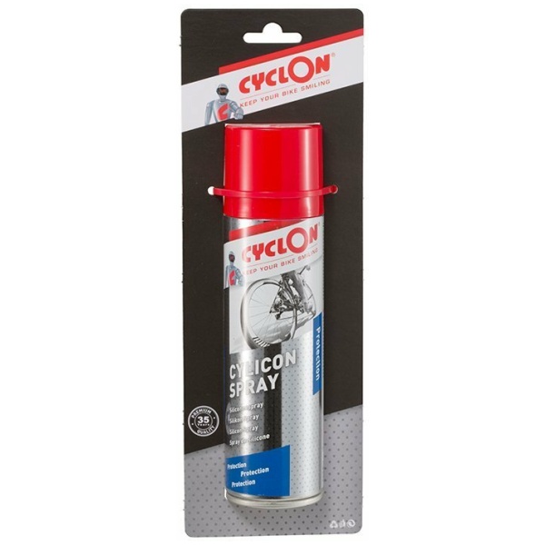 Cyclon silicone olie "Cylicon" voor Kett/derailleur/schakelsyst/kabels Rood