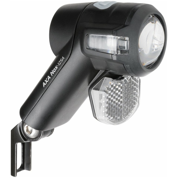 Axa Nox Sport Koplamp LED Batterijen Auto/off - 12 Lux Zwart