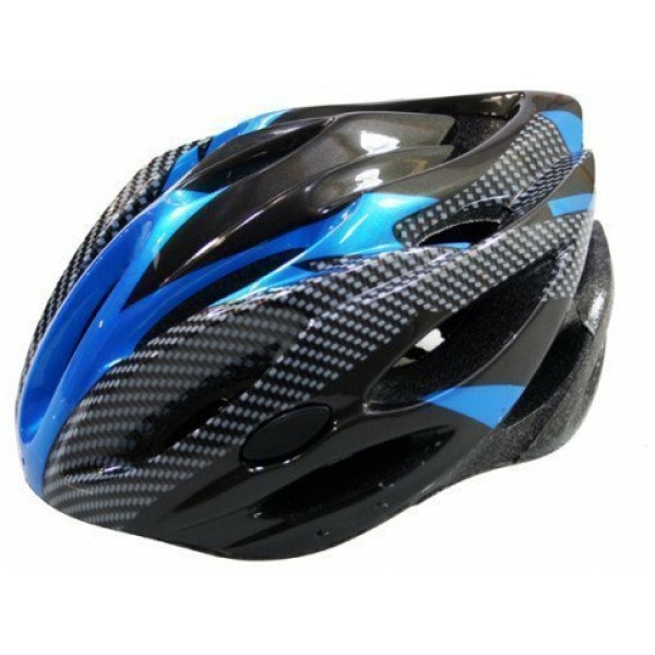 Mirage Fietshelm Allround 54/58cm zwart/blauw