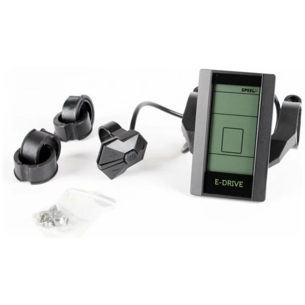 Fietsunie E-DRIVE Voorwielmotor Ombouwset LCD display bagagedrager 36V 13Ah. accu - Afbeelding 5