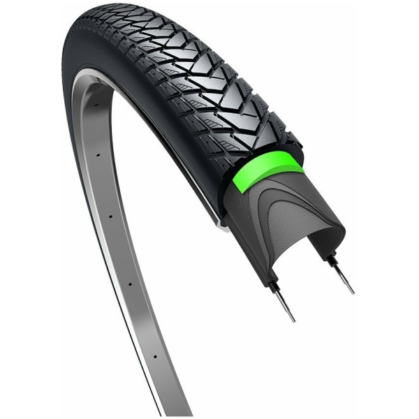 Edge WERKPLAATS Buitenband Traveller Protect 28 x 1.40" / 37-622 - Zwart