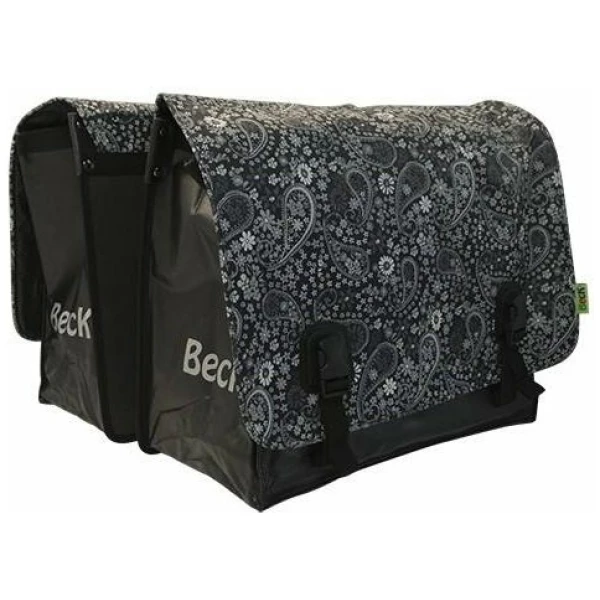 Beck Dubbele Fietstas BIG 65L - Blackish Pattern