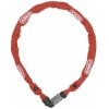 Abus 1200/60 rood, 4 mm/60 cm, klein kettingslot met cijfercombinatie Red