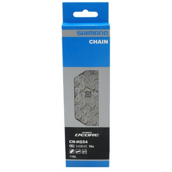 Shimano Fietsketting HG54 116 Schakels 10v Zilver