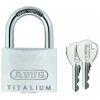 Abus Hangslot Titalium 64TI/50 - 50x77x17mm Zilver