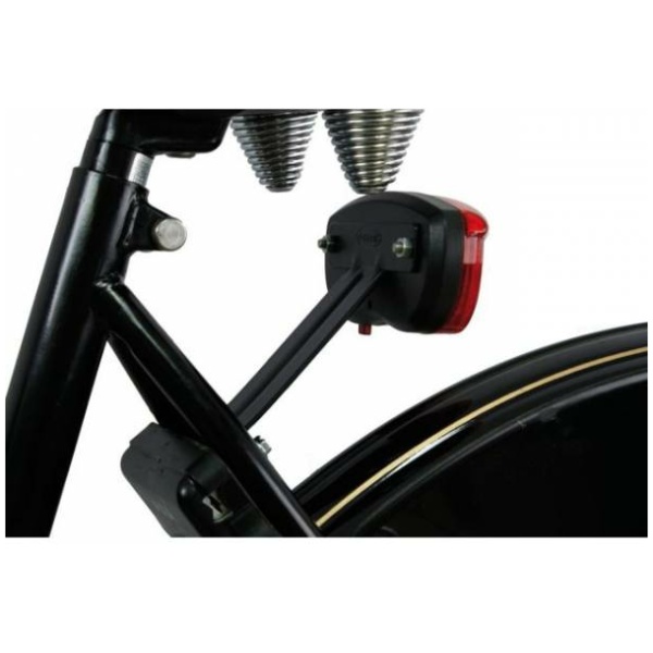 Steco Achterlichtbeugel tbv Framemontage (80mm) Mat Zwart - Afbeelding 2