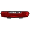 Axa Juno Achterlicht LED Batterijen 50mm - Rood Zwart