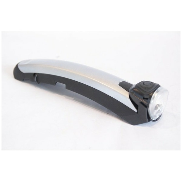 Gazelle Koplamp Fenderlight naafdynamo Chroom|Zwart