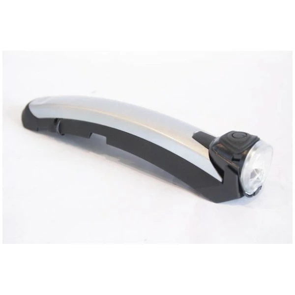 Gazelle Koplamp Fenderlight naafdynamo Chroom|Zwart