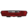 Axa Juno Achterlicht LED Batterijen 50mm - Rood Zwart - Afbeelding 3