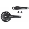 Miranda Crankstel Zonder Spie 33 Tands 170mm Zwart - Afbeelding 2