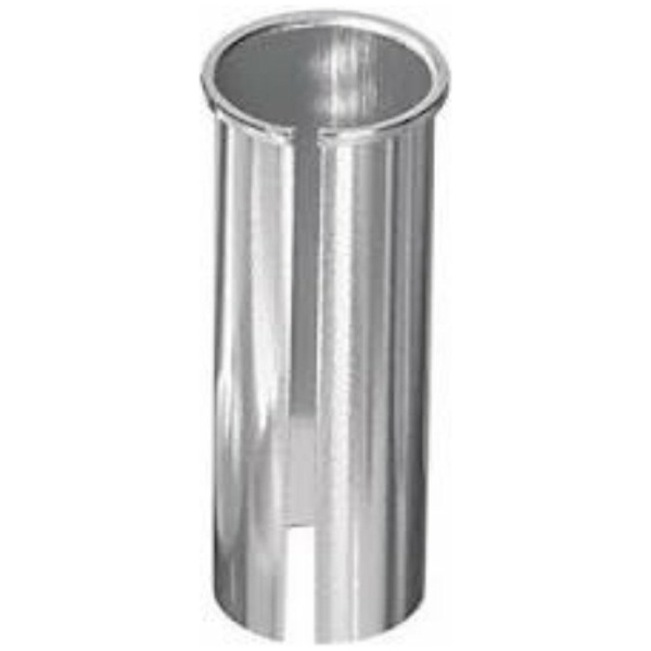 Merkloos zadelpenvulbus 27.2-28.6 alu ZILVER
